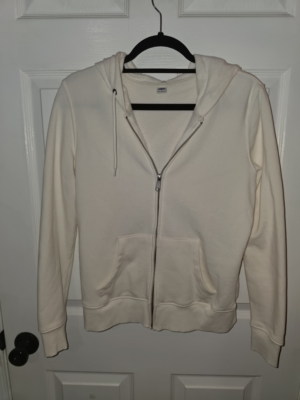 Old Navy Cream Full-Zip Hoodie